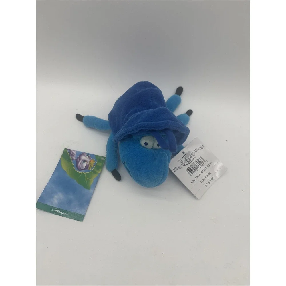 Vintage Disney Mini‎ Bean Bag Dim Beetle A Bugs Life 7